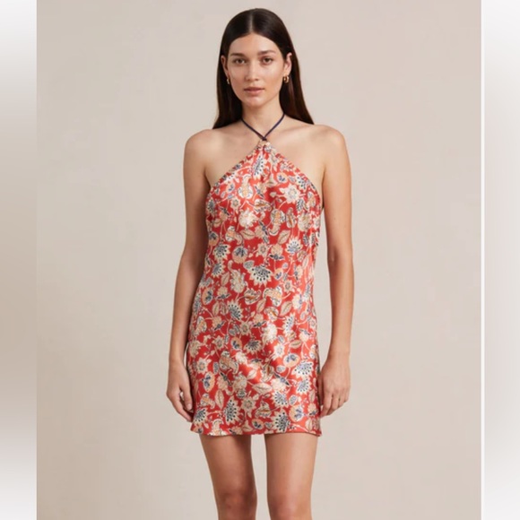 knee length dresses for ladies Ruby Slip Maxi Dress - Cherry Floral main image 0